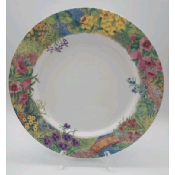 Nikko Secret Garden Dinner Plate Davir Patra Summer Floral Spring Replacement - Picture 1 of 7